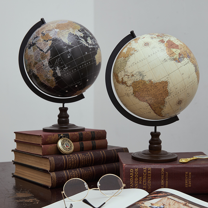 Office Technologies - World Globo Mapa vintage european globe