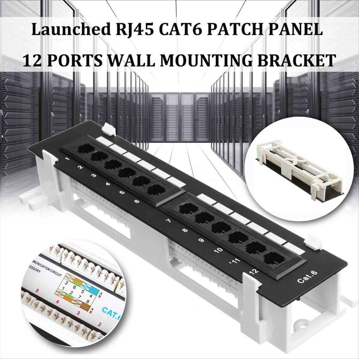 Patch Panel Cat6 - 【50% OFF】Network Tool Kit 12 Port