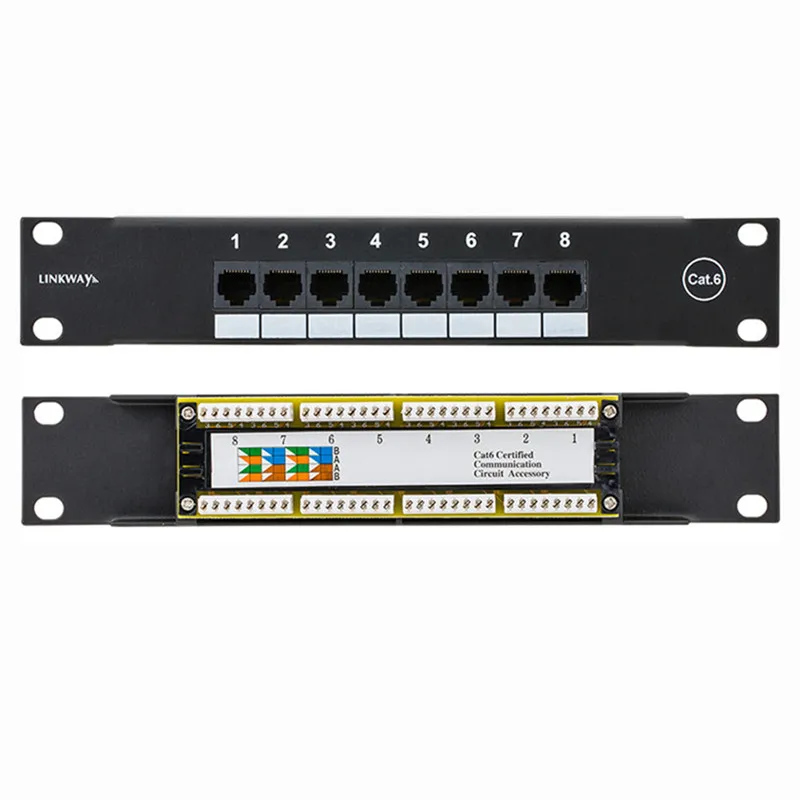 Network Adapter 8 Port CAT6 Pa - Patch Panel Cat6 recension och pris