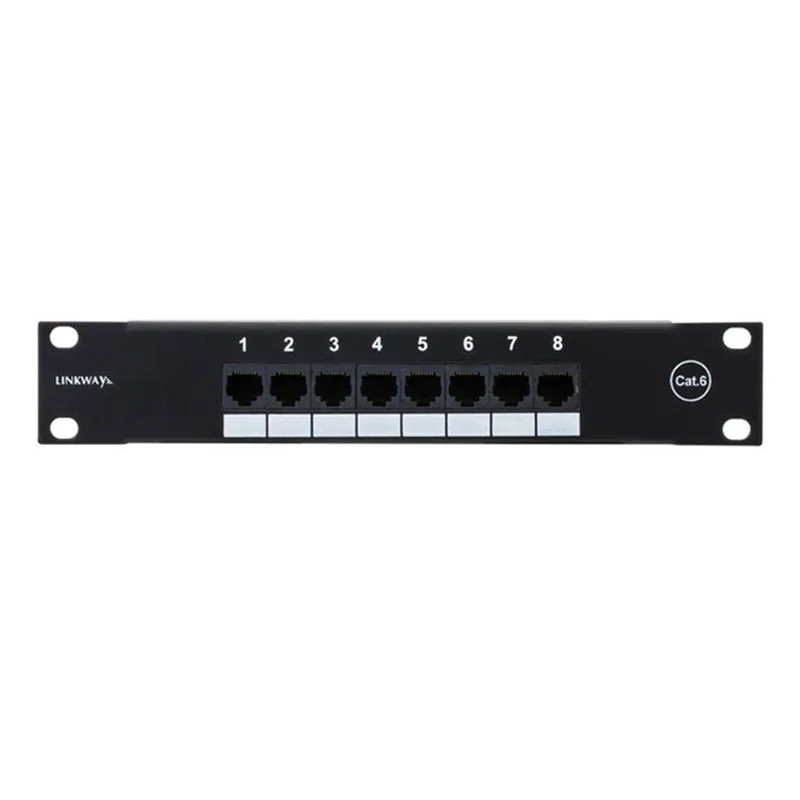 Network Adapter 8 Port CAT6 Pa - Patch Panel Cat6 recension och pris