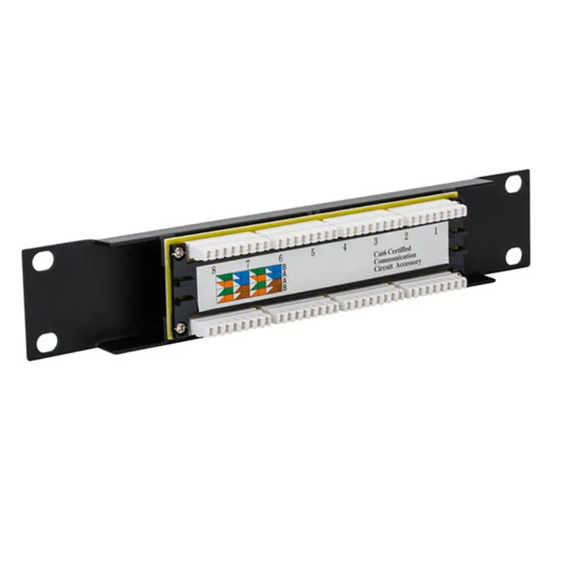 Network Adapter 8 Port CAT6 Pa - Patch Panel Cat6 recension och pris
