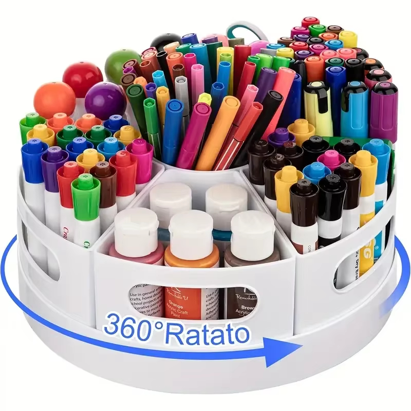 360° Rotating Desk Organizer W - Office Tech Accessories recension och pris