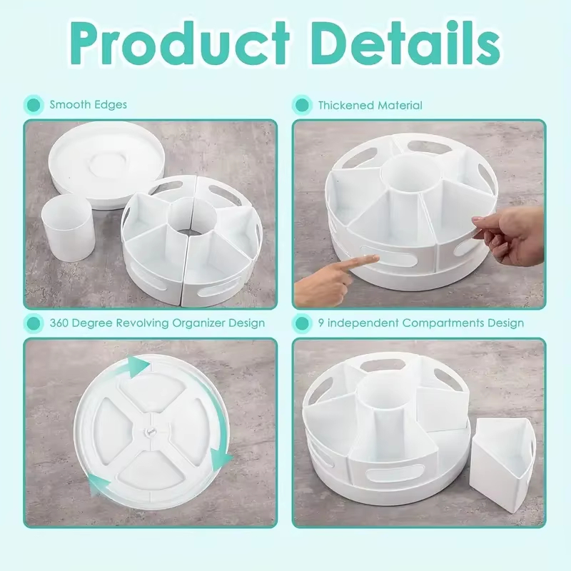 360° Rotating Desk Organizer W - Office Tech Accessories recension och pris