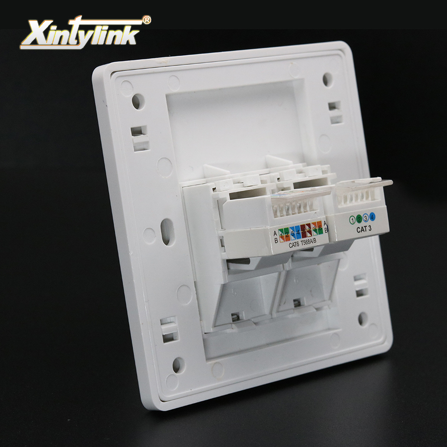 Xintylink RJ11 RJ45 Socket Jac - Patch Panel Cat6 recension och pris
