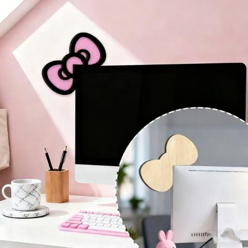 New 1/2Pcs Wooden Bowknot PC A - Office Technologies recension och pris