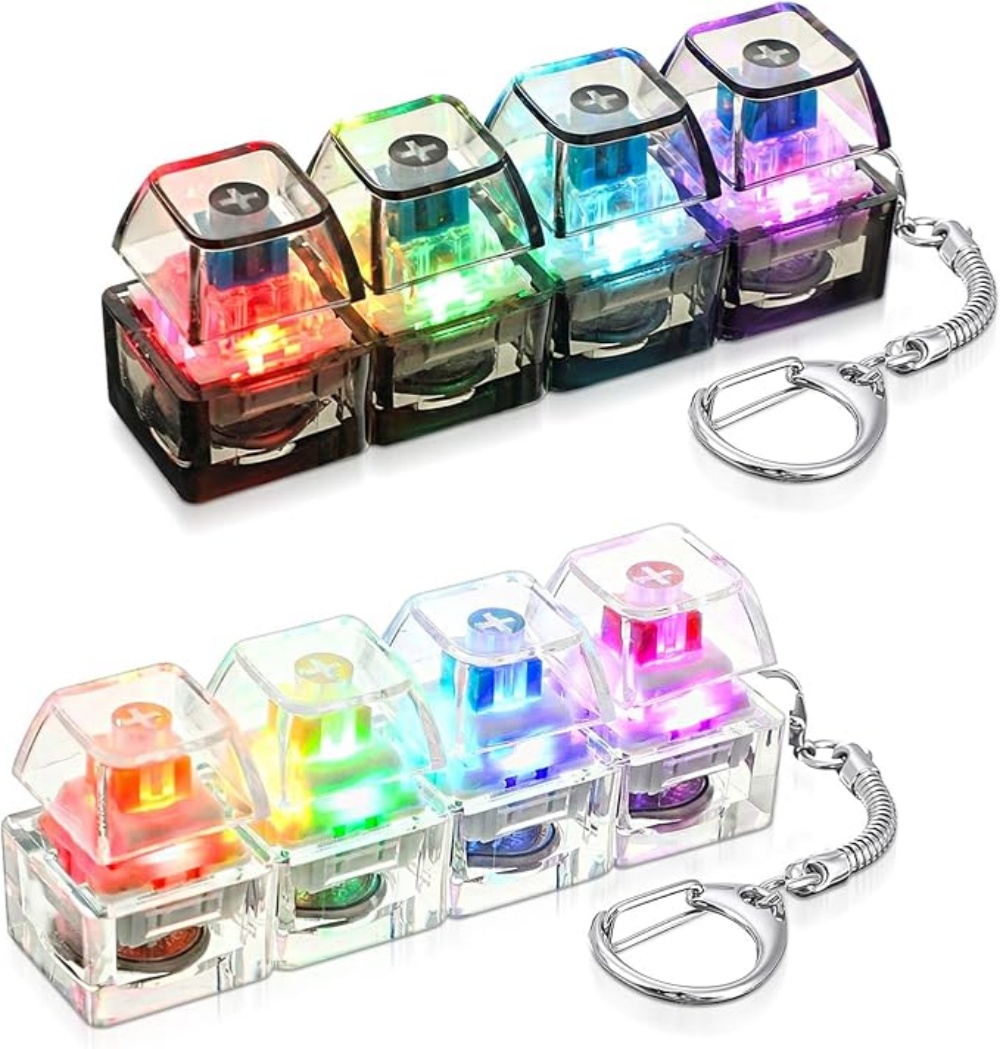 1PC Light Up Keyboard Keychain - Office Tech Accessories recension och pris