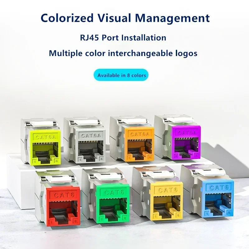 CAT6A Cat6 6 6A RJ45 Connector - Patch Panel Cat6 recension och pris