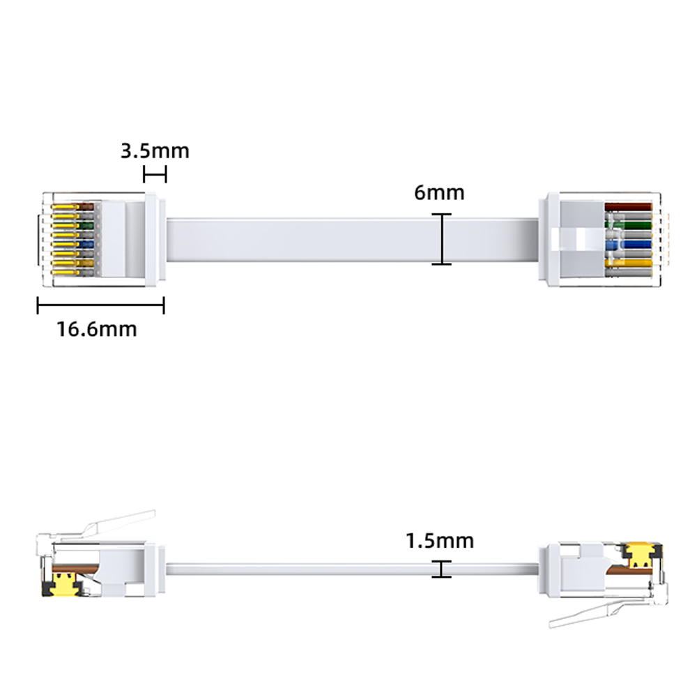 0.2m 0.3m 0.5m Cat6 Ethernet P - Patch Panel Cat6 recension och pris