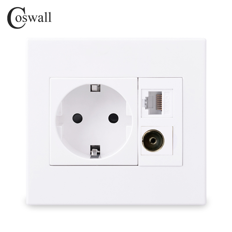 Coswall PC Panel 16A EU Wall P - Patch Panel Cat6 recension och pris