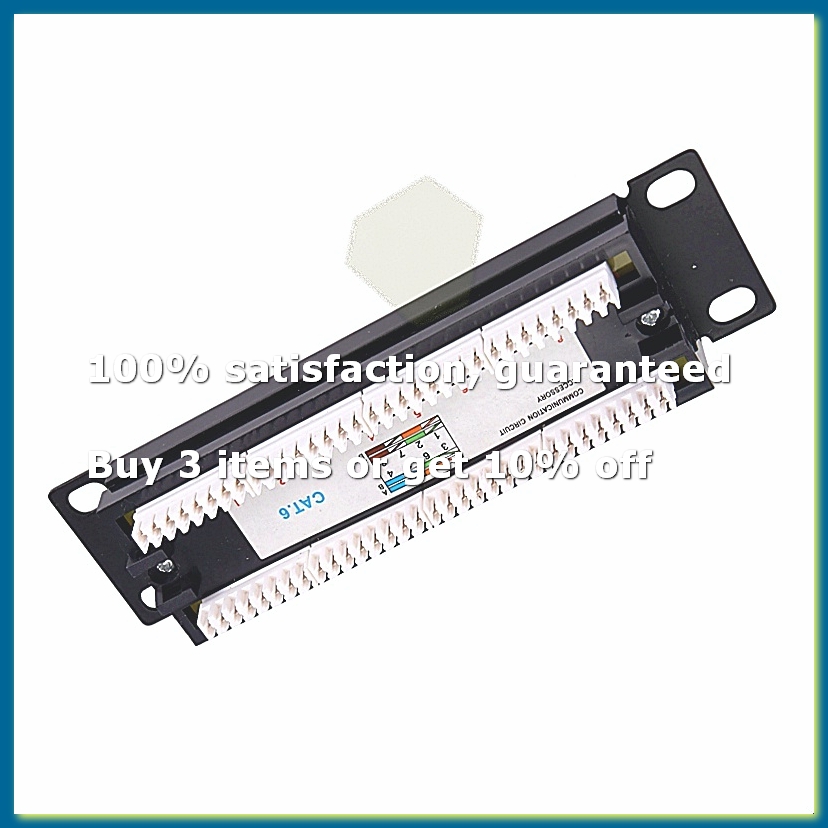CAT6 8 Ports Patch Panel Rack  - Patch Panel Cat6 recension och pris