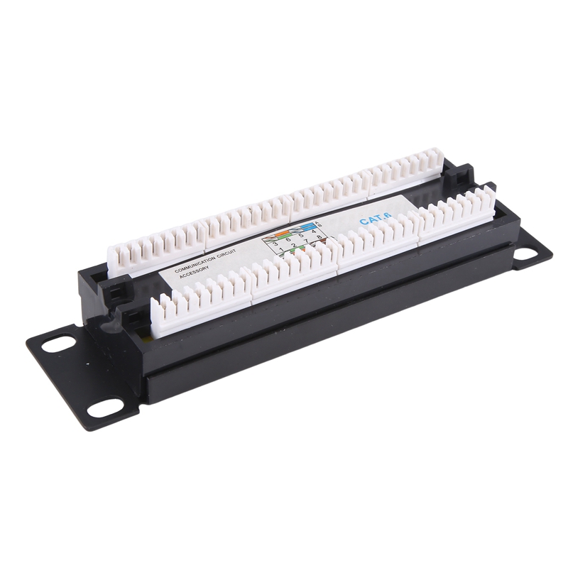 CAT6 8 Ports Patch Panel Rack  - Patch Panel Cat6 recension och pris