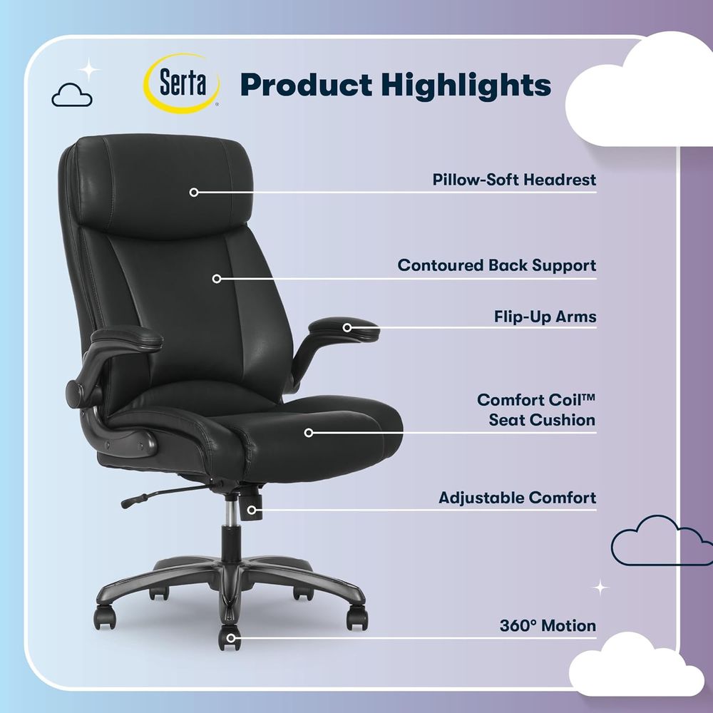 Executive Premium Black Padded - Office Technologies recension och pris
