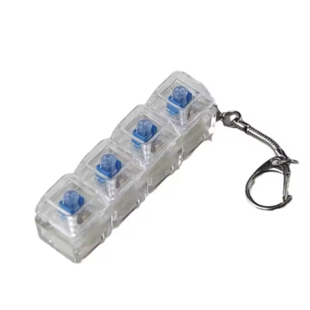 4-Key Fidget Keyboard Keycap S - Office Tech Accessories recension och pris