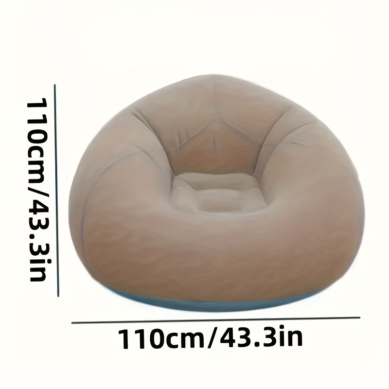 Flocked PVC Inflatable Sofa Ch - Office Technologies recension och pris